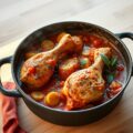 Romeinse tomatenstoofpot met kip