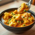 Romige bloemkoolcurry