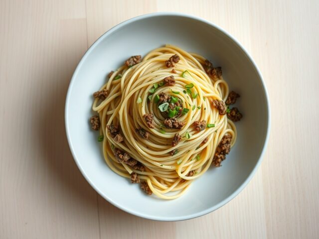Romige spaghettisaus
