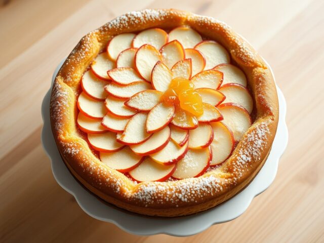 Ronde appelcake