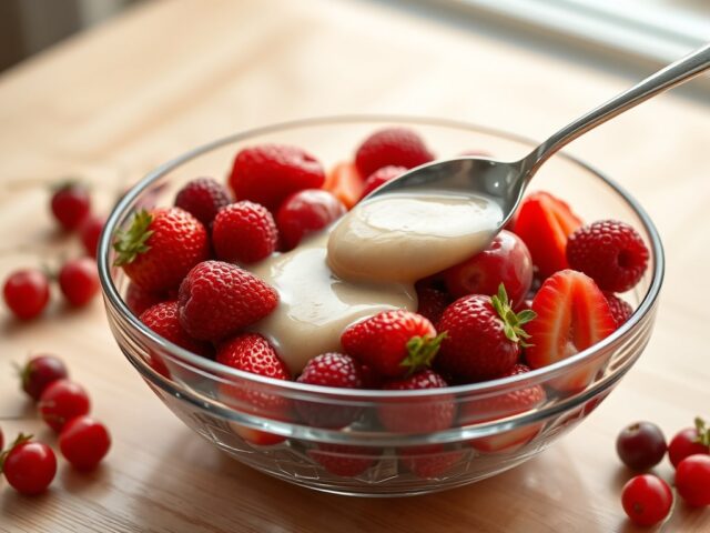 Roodfruit met Riesling
