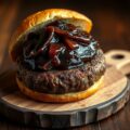 Runder-Lende-Burger met Uien-Confit
