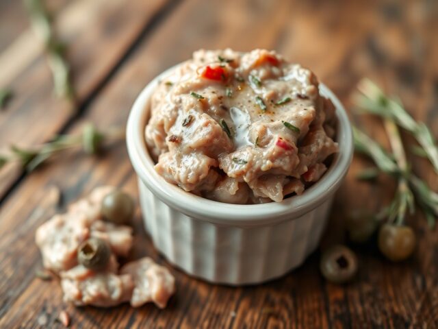Runder Rillettes