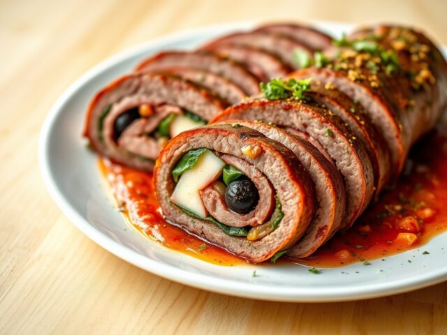 Runder Rollade op z’n Italiaans
