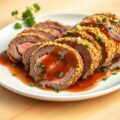 Runderrollade met krokante korst