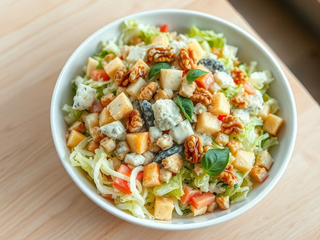 Salade ‘Vesuvio’, AI-gegenereerde illustratie