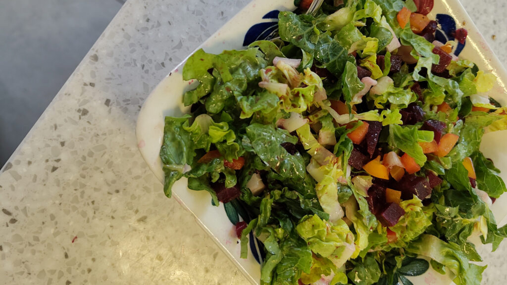 Salade met Biet en Paprika