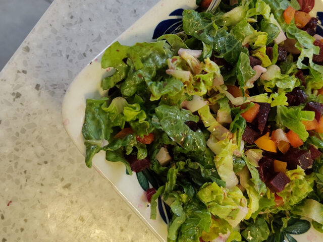 Salade met Biet en Paprika