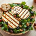 Salade met geitenkaas