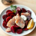Salade met Rode Bietjes en Gerookte Forel