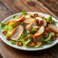 Salade met witlof en geroosterde ham