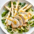 Salade van asperges en kip
