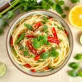 Salade van bamboescheuten