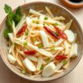 Salade van bamboescheuten en eieren (zie opm)