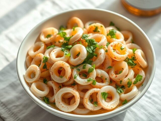 Salade van Calamaris (insalata di calamari)