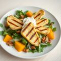 Salade van gegrilde witlof