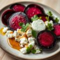 Salade van Gepofte Bietjes met Geitenkaas