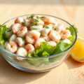 Salade van Hollandse garnalen