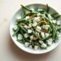 Salade van sperziebonen en roquefort (zie opm)