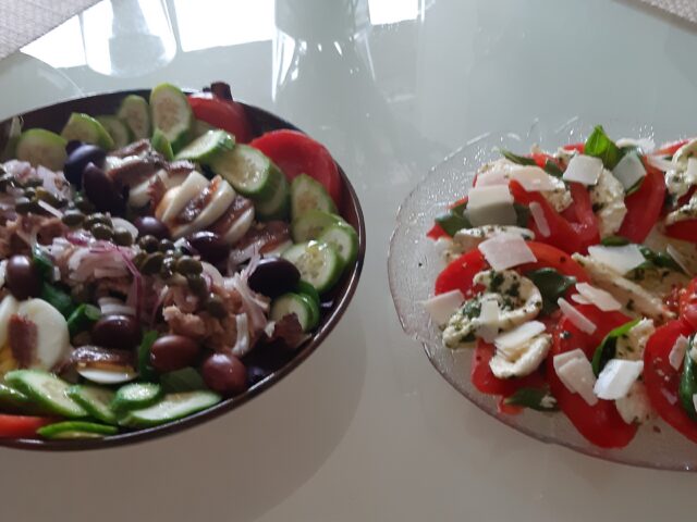Twee verrukkelijke lunchsalades niet alleen voor warme dagen