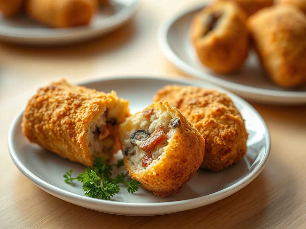 Salpicon – Kroketten, AI-gegenereerde illustratie
