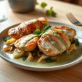 Saltimbocca met muntsaus