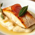 Saltimbocca met Noorse zalm