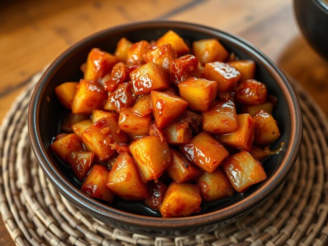 sambal goreng aardappelen