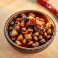 Sambal goreng bruine bonen