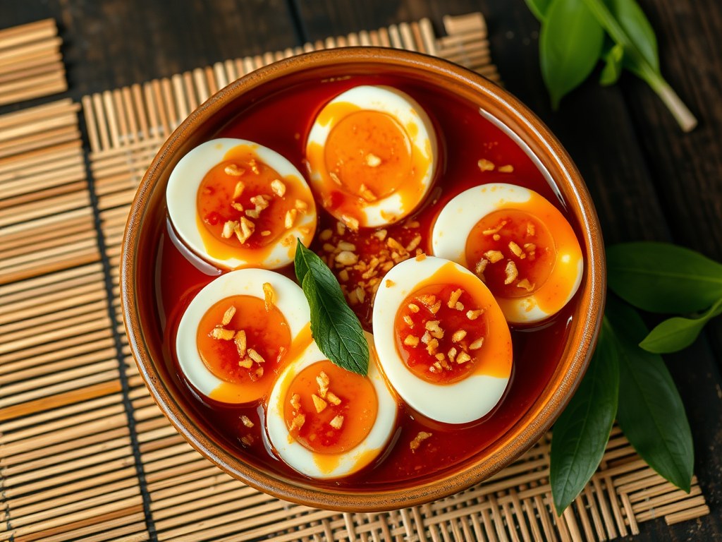 Sambal goreng Tolor, AI-gegenereerde illustratie