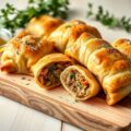 Saucijzenbroodjes Italiaanse Stijl