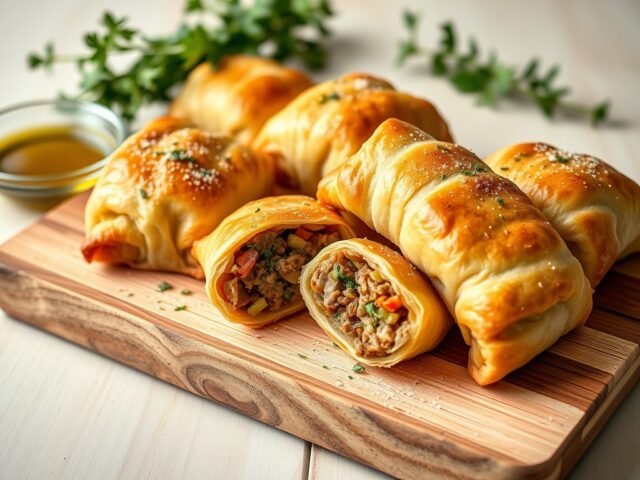Saucijzenbroodjes Italiaanse Stijl