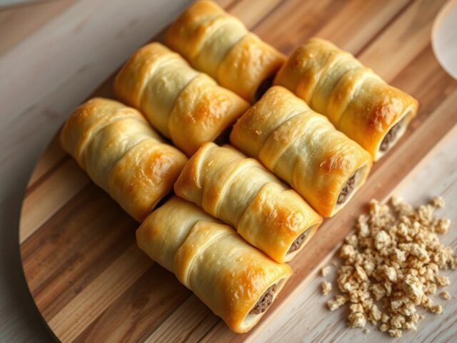Sausijzenbroodjes