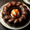 Savarin van pure chocolade