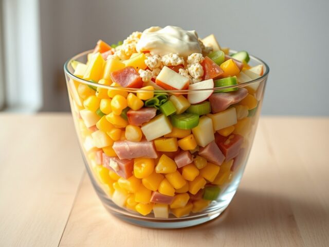 Schicht Salat
