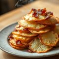 Schijvers: in vetspek gebraden aardappelschijfjes