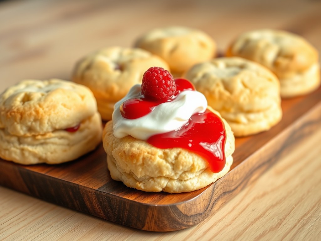 Scones, AI-gegenereerde illustratie
