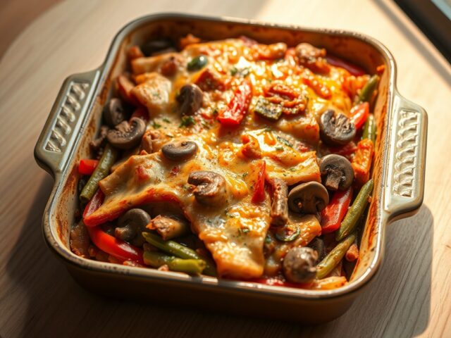 Shoarma ovenschotel