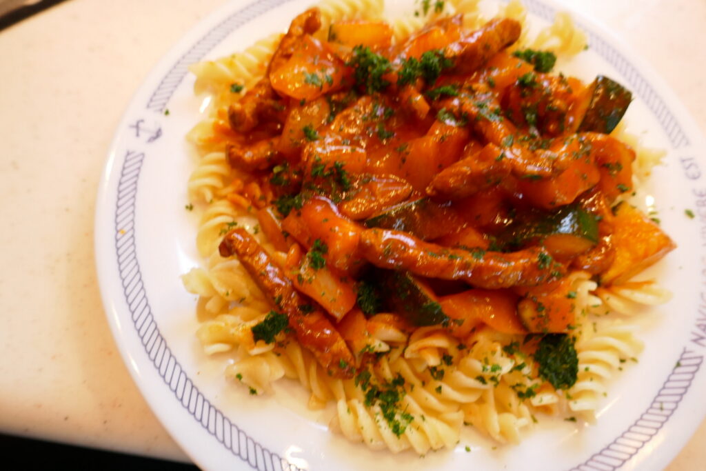 Shoarma Stoof met groente en varkensvlees