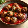 Siciliaanse gehaktballetjes in tomatensaus