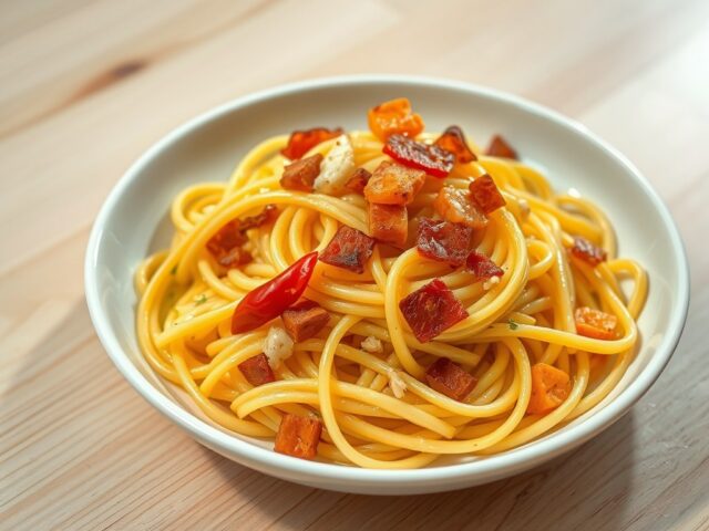 Simpele snelle pasta