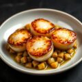 Sint-jacobsnoten met witloofcurry en appelen