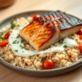 Slow-Grilled Zalm uit de Oven met Couscous