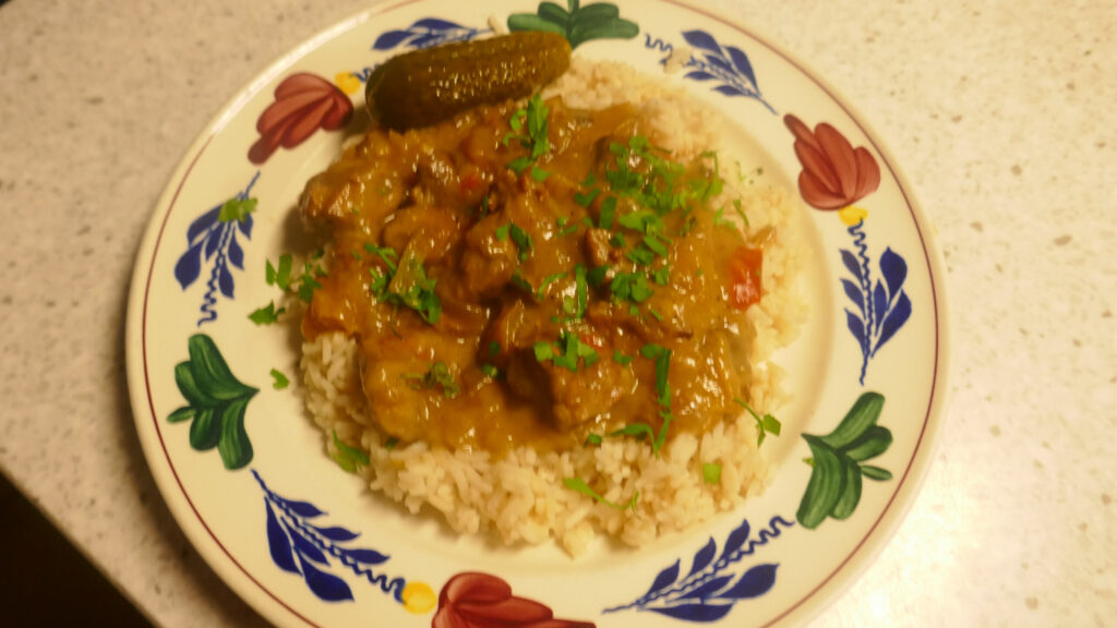 Slowcooked Boeuf Stroganoff