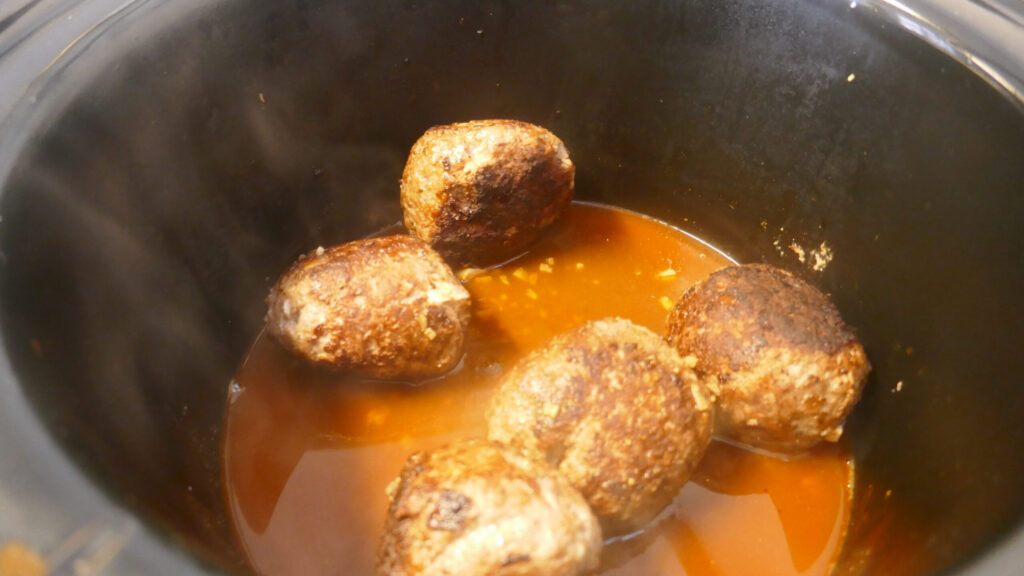 Slowcooker Smeuïge Runderballen