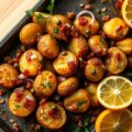 Smashed potatoes van culinaire krieltjes