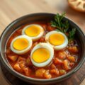 Smoor met eieren (smooreieren)