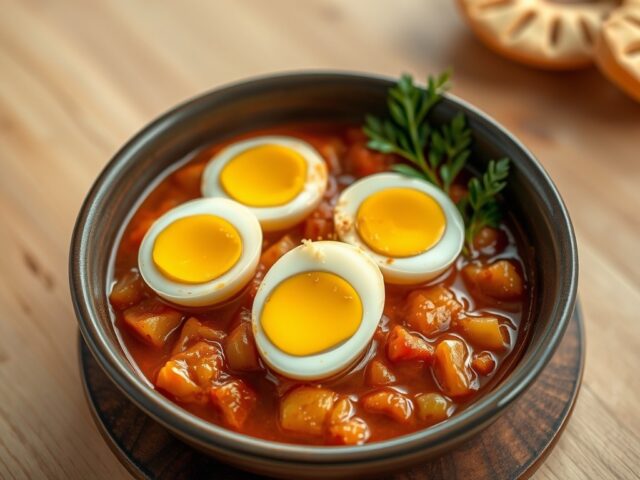 Smoor met eieren (smooreieren)