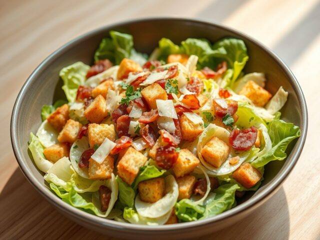 Snelle Caesar Salad