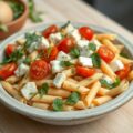 Snelle Pastasalade met Brie en Rucola